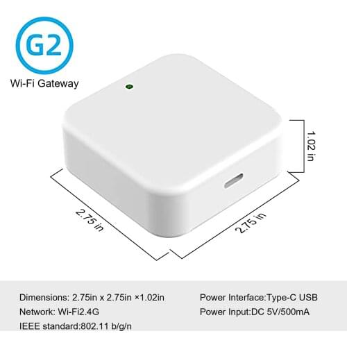 Wolf Guard G2 WiFi Gateway Hub Wireless,for TT01 Smart Lock
