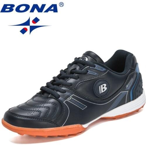 BONA 2021 New Designers Popular Soccer Shoes Adult And Boys Outdoor Football Boots Men Training Sport Footwear Mansculino Trendy