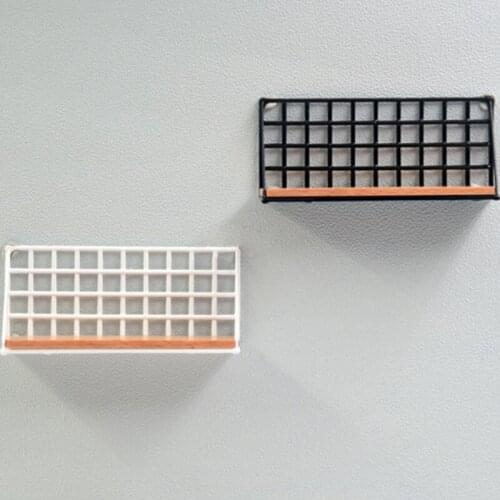 1/12 Scale Dollhouse Garden Wall Storage Shelf Rack Miniature Doll House Furniture Accessories Mini Doll House Decoration