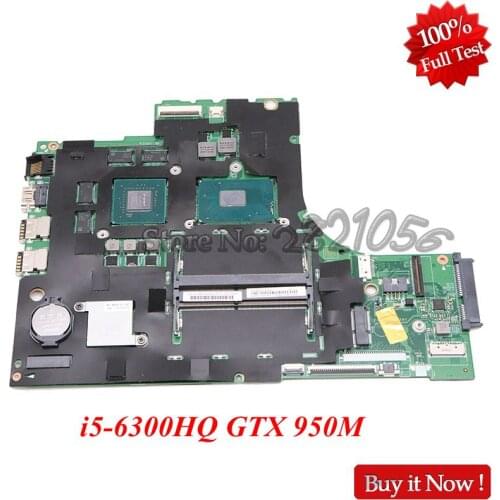 NOKOTION LOL SKL MB 15221-1M 448.06R01.001M For Lenovo ideapad 700-15ISK Laptop Motherboard 15.6' i5-6300HQ CPU GTX 950M GPU