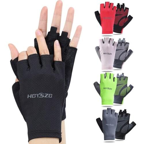 Mtb Bike Riding Cycling Gloves Mens Fingerless Gloves For Bicycle Accessories Anti-Slip Women Gloves Motorcycle Driving Gloves