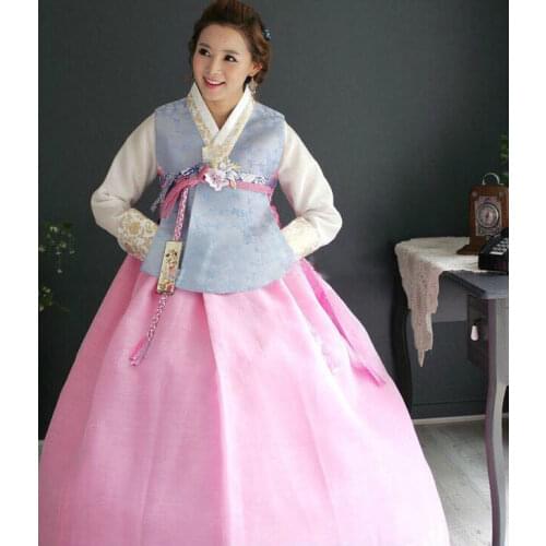 Hanbok Dress Custom Made Korean Traditional Woman Hanbok Korean National Costume