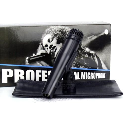 Professional Handheld Dynamic Vocal Wired Mic Karaoke Microphone Instrument For SM57 SM 57LC Drum Guitar Video Recording Studio