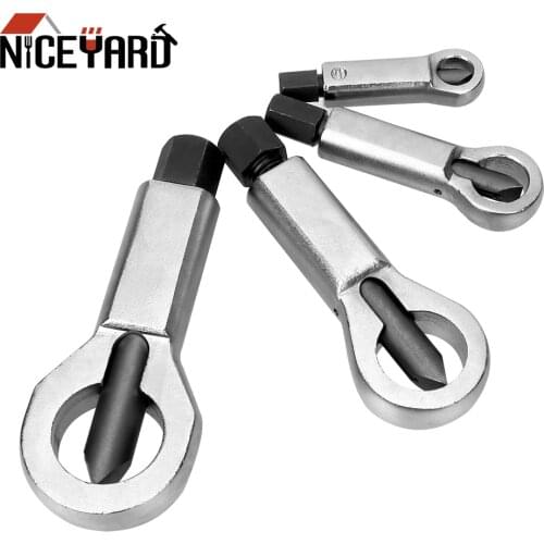 NICEYARD 9-27mm Metal Nut Splitter Wrench Manually Nut Break Resector Nut Remove Break Manual Pressure Tools