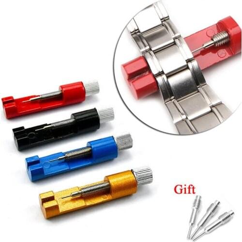 Steel strap watch strap repair disassembly equipment kit disassembly strap opener adjustment tool watch accessories + 3 pins