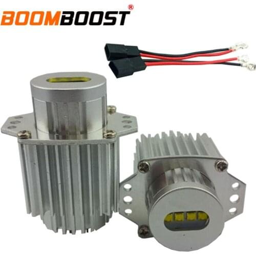 12V Angle Eyes LED For BMW 5 7 Series X3 X5 X6 led kit Aluminum-Alloy Waterproof 2 PCS Emiting E90 64W Power LED Marker