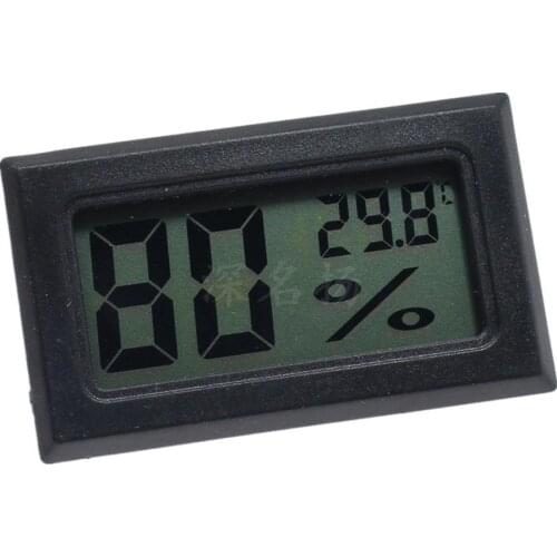 Mini Indoor Thermometer LCD Digital Temperature Room Hygrometer Gauge Sensor Humidity Meter