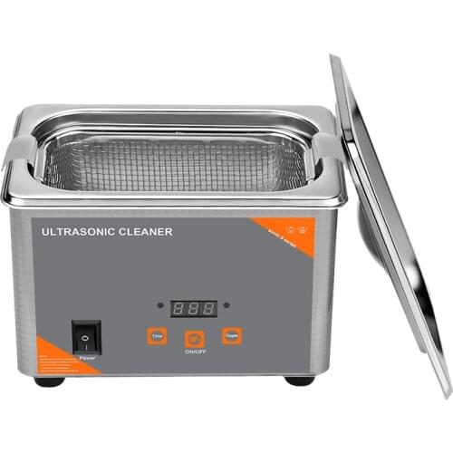 FanYingSonic 800ml 60W Ultrasonic Cleaner Digital Timer Wash Gold Sliver Jewelry Watch Glasses Sonic Vibrator Cleaning Machine