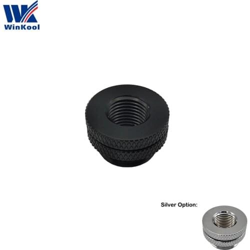 WinKool G1/4" Bulkhead Pass-Through Fitting / Fillports Black Silver Multi Color Option PC Water Cooling