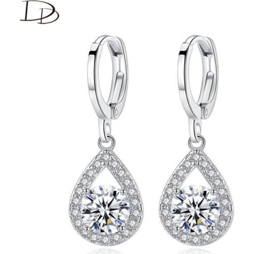 DODO Drop Earrings For Women AAA Zircon Female Jewelry Vintage Water Drop Design Brincos Fashion Jewelry Gift Drop Shipping E276