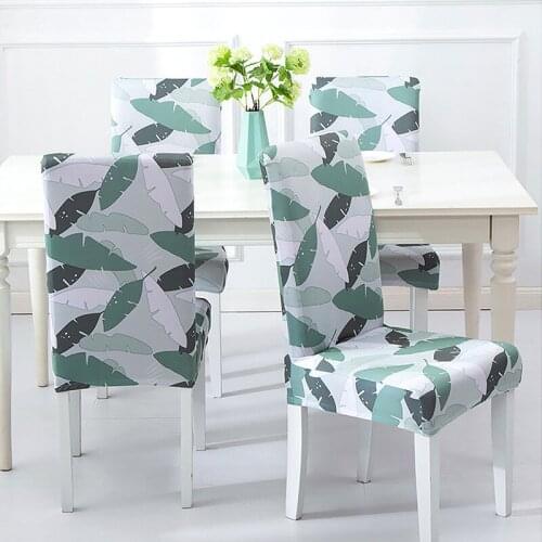 1PC Chair Cover Solid Color Universal Size Anti-dirty Spandex Elastic Slipcover Case Removable High Quality Seat Home Decoration