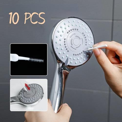 10 Pieces/set of Shower Mini Cleaning Brush Crevice Cleaning Brush Set Multifunctional Mobile Phone Hole Keyboard Cleaning Tool