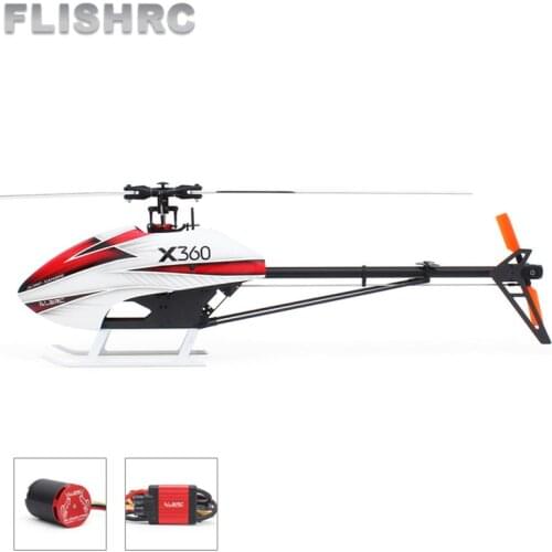 ALZRC - Devil X360 FBL Combo - 60A Kit With 2525 Motor V4 60A Brushless ESC Standard Combo