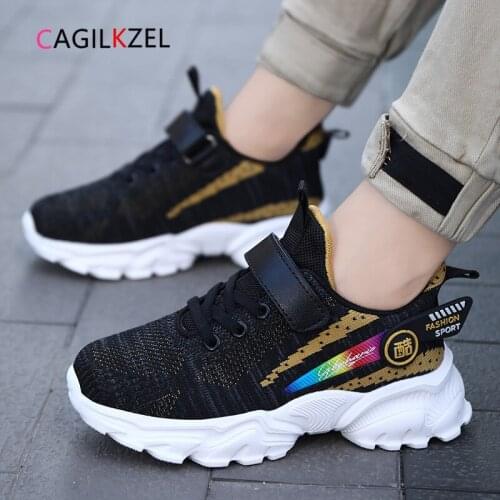 CAGILKZEL 2020 Autumn Childrens Shoes Breathable Mesh Sneakers Boys Shoes Running Sports Casual Kids Shoes Chaussure Enfant