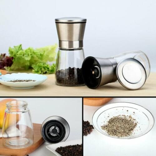 Grinder Pepper Mill Stainless Steel Salt Muller Kitchen Accessories Tool Gadgets Kitchen Tools & Gadgets
