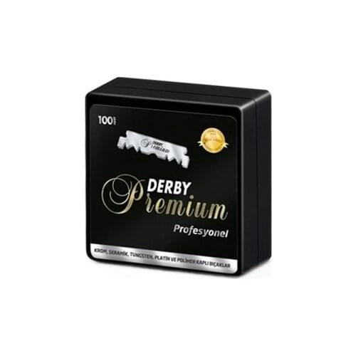 NEW!!! 2021 100 Blades Single Edge Derby PREMIUM Razor Blades Barber,SWEDISH STEEL TURKEY SHIPPING Sensitive , Hygienic Turkey