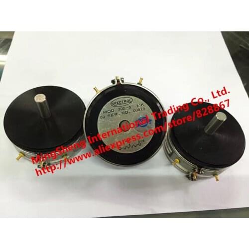 Original new 100% MOD302-5 10K conductive plastic potentiometer angle sensor shaft 6.4MM (SWITCH)