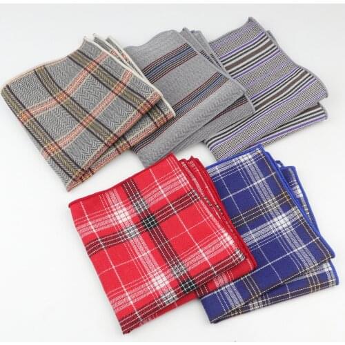 New Style Handkerchief Scarves Vintage TR Fabric Of Business Suit Hankies Mens Pocket Square Handkerchiefs 22*22cm