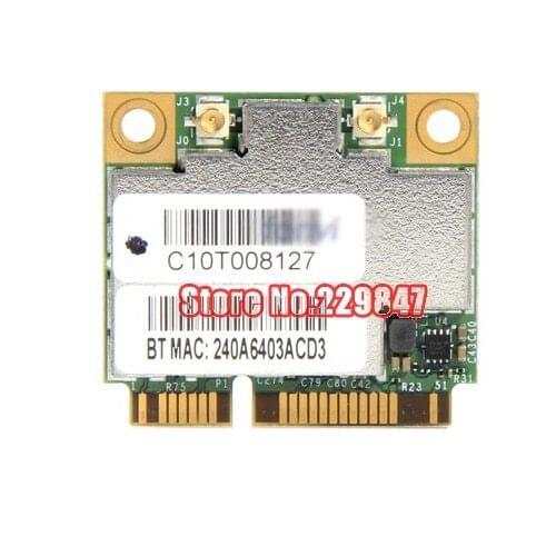 Half Mini PCI-E Wireless wifi card AzureWave Broadcom BCM94352HMB 802.11/ac/867Mbps WLAN + BT4.0 wireless express card