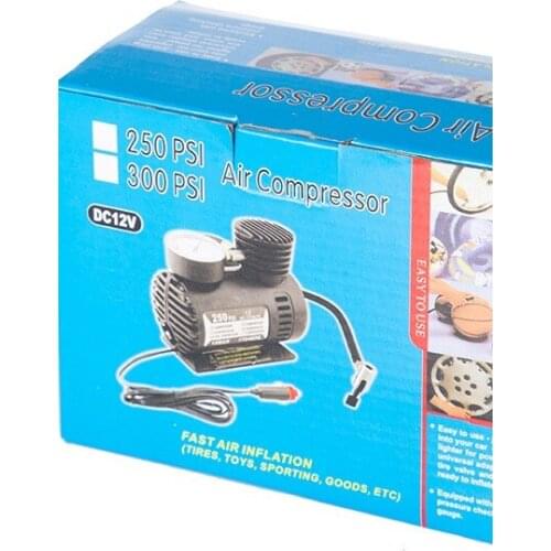 Portable Mini Electric Air Pump DC 12v Car Air Compressor Tire Inflator Air Pump For Cars
