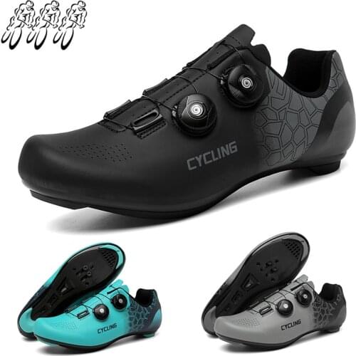 Professional Road Cycling Shoes Mens Outdoor Sports Sapatilha Ciclismo Self-Locking Non-Slip Mountain Bike Womens Racing Shoes