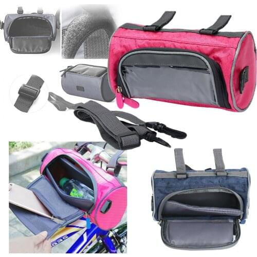 Bicycle Bag Bike Rack Bag Bicycle Mountain Bike Riding Rainproof Multi-function Mobile Phone Case Touch Screen Shoulder Bag