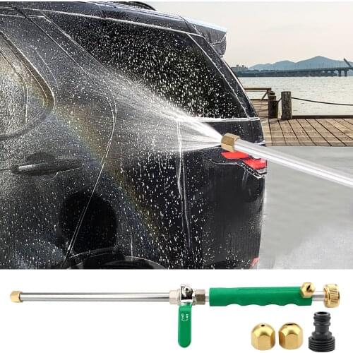 LEEPEE High Pressure Water Jet Gun 8m Jet Watering Spray Garden Auto Car Washer Hose Wand Nozzle Sprayer Powerfull Water Gun