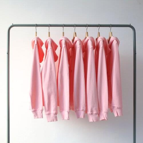 2021 Autumn Cotton Hoodies Women Pink Pullovers Long Sleeve Hooded Hoodies Women Casual Loose Sweatshirts Femme Tops Streetwear