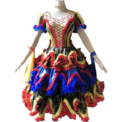 KAKA DANCE B1410,New Style!Colorful Samba Dance Dress Ballroom Dress,Waltz Competition Dress,Women,Ballroom Dance Dress