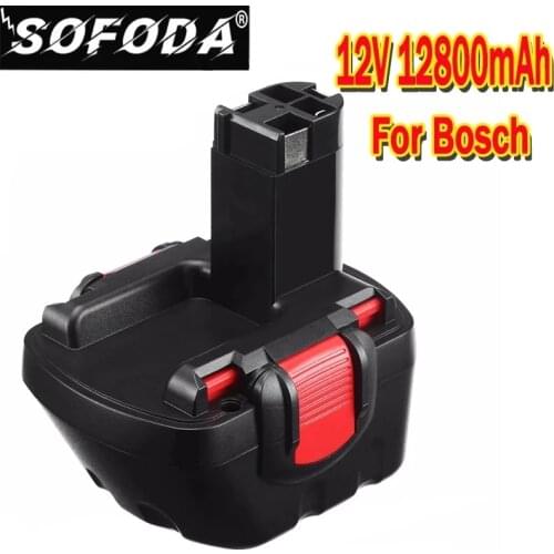 12V 12800mAh Li-Ion BAT043 Rechargeable Battery for BOSCH GSR 12 VE-2,GSB 12 VE-2,PSB 12 VE-2, BAT043 BAT045 BTA120 2607335430