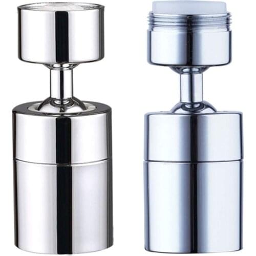 2 Modes Adjustable 360° Swivel Kitchen Tap Head Faucet Water Saving Filter Sprayer Sink Aerator Mixer