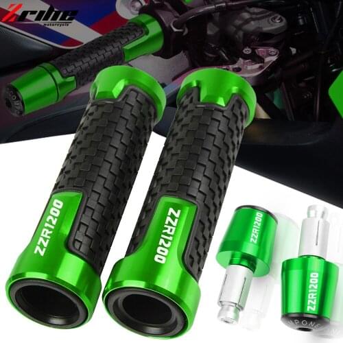 Motorcycle Accessories Racing Handlebar Handle Bar Grips Ends For Kawasaki ZZR1200 ZZR-1200 2002-2020 2003 2004 2005 2006 2007
