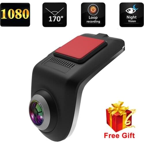 1080P ADAS Dash Cam Video Recorder DVR Camera Car Recorder 1080P DashCam Night Version For Android Car Radio USB Support TF Card