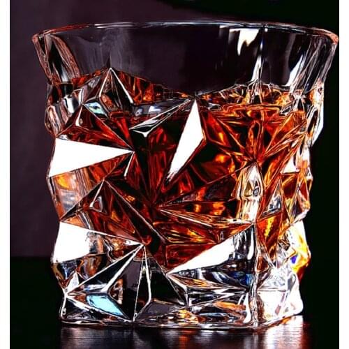 Glasses of wine Drinkware 1pc Crystal Glass of Whisky Drink Cup Wine Brandy Beer Wine Glass Barware Water Cup