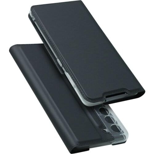 For Samsung S21 FE Wallet Case S21 Ultra Retro Business Magnetic Closed Leather Flip Cover for Samsung Galaxy S21 Plus S21+ Capa