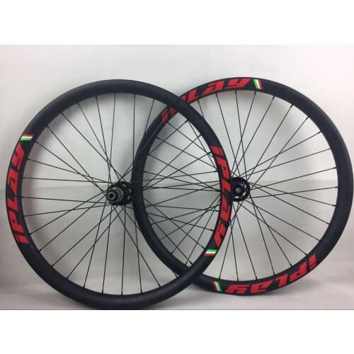 IPLAY 110/148 BOOST carbon MTB wheel 40mmBOOST 29er Carbon fiber wheel 40mm Width 29 carbon wheel mtb carbon 29ER wheelset