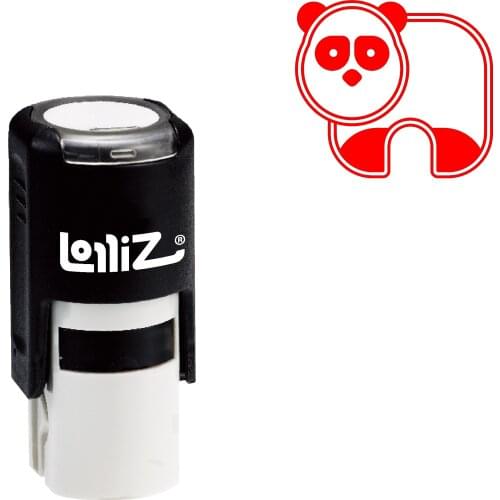 LolliZ Biomorphic Animal Symbol Series Design #76 Self-Inking Rubber Stamp