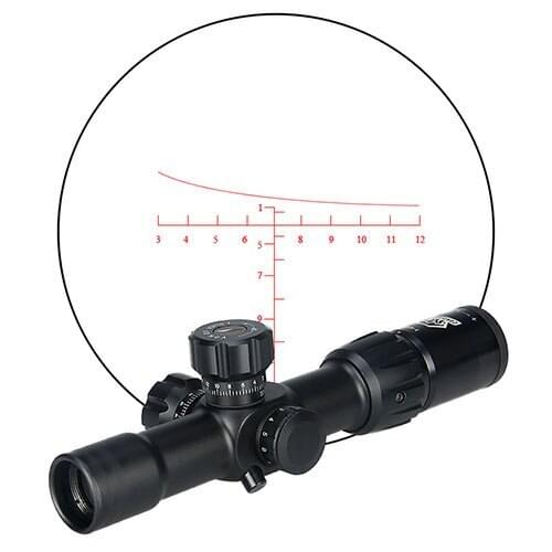 Promiton New Arrival Tactical 1-4x24IRF Rifle Scope For Hunting Shooting HS1-278