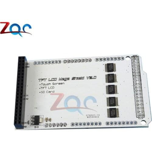 TFT LCD Shield Expansion Board Module For Arduino TFT01 Mega Touch LCD Support TFT 3.2'' 4.3'' 5.0'' 7.0