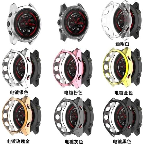 Ultra thin Electroplating TPU Watch Case anti shock Protective Shell Cover for Garmin Forerunner 745 Smartwatch Accessories Case