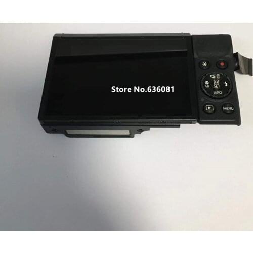 Repair Parts Back Cover Rear Case Ass'y With LCD Screen Hinge Flex Cable For Canon PowerShot G7X MARK III ,G7X III , G7XIII