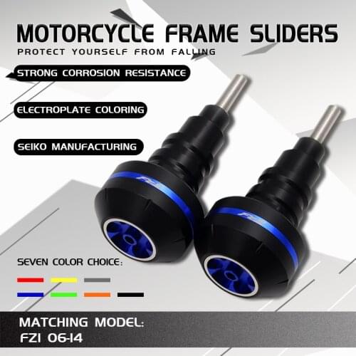 Motorcycle CNC Crash Pad Frame Slider Protection Guard For FZ1 FZEAR 2006-2014 2007 2008 2009 2010 2011 2012 2013