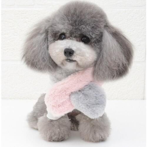 Winter Warm Pet Dog Cat Soft Neck Scarf for Small Medium Large Dogs Multicolors Bib Pet Supplies