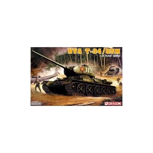 1/35 scale model Dragon 3318 North Vietnam T-34 / 85M medium chariot "Vietnam battlefield" rdquo