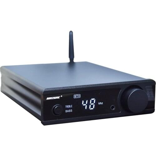 2*100W TDA7498E Bluetooth 5.0 Audio Stereo Amplifier equalizer Soft starting ES9018K2M DAC Class D Amp