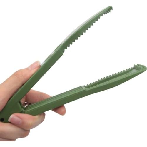 2pcs Stainless Fishing Controller Fish Clamp Pliers Fishing Accessorry Fish Grip Length 21.5cm Width 3cm Each Bass Trout Pike