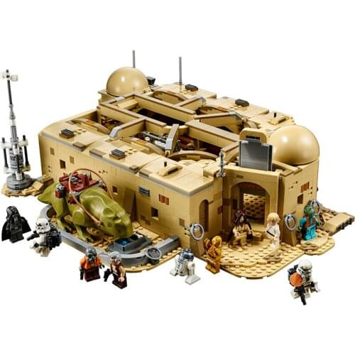 3187PCS Star Mos Eisley Bistro Cantinaed 75290 Wars The Rise of Skywalker Building Blocks Star Series War Toys Children Gift
