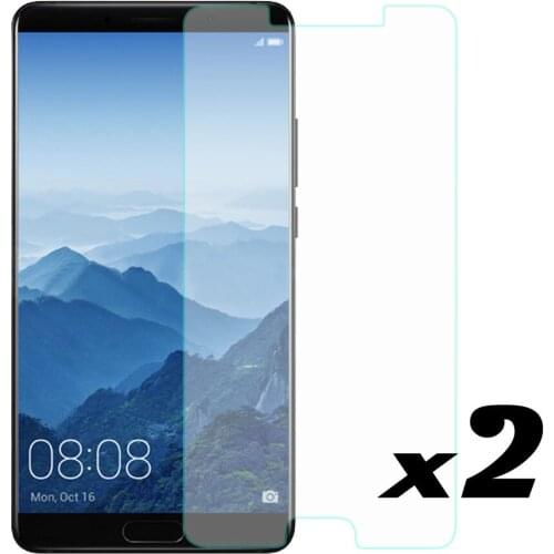 9H Hardness HD Tempered Glass Screen Protector Fingerprint Resistant Anti Scratch Front Tempered Glass Films For Huawei Mate 10