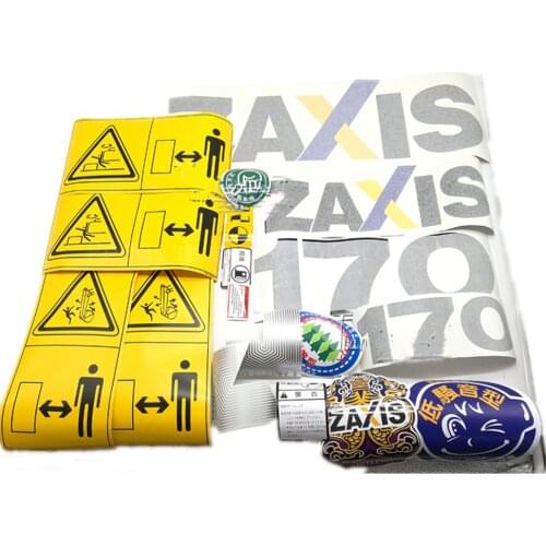 Car sticker warning sticker for Hitachi ZAX60/90/120/130/170/240/270/330/400/470-5A-5G full car sticker flower excavator parts