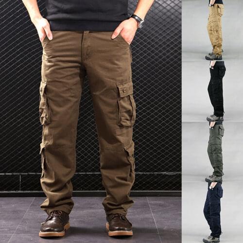 Men Lightweight Tactical Pants Casual Breathable Army Military Style Long Trousers Male Waterproof Quick Dry Cargo Pants Bottom